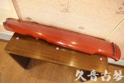 石嘴山市●久音古琴  ●典藏系列  20230608[红洒金伏羲]